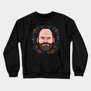 Tom Segura (Flowered) Crewneck Sweatshirt